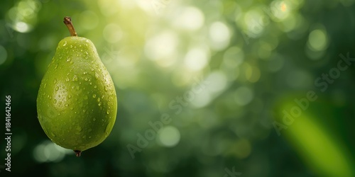 Fresh Indian guava fruit, natural ripeness and vibrant color, for healthy snack options