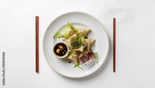 Gourmet boiled Jiaozi with ...