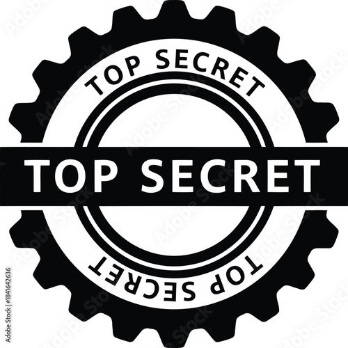 Top secret gear badge