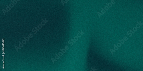 Dark green blue grainy gradient background, black backdrop, noise texture