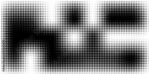 Dot pattern seamless background. Polka dot pattern template Monochrome dotted texture