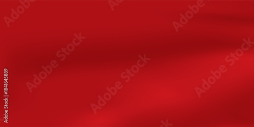 Abstract red gradient background, light and shadow on the backdrop with dimensions, hot tone wall with intense color, horizontal wallpaper.