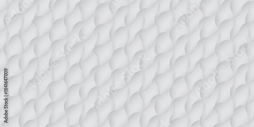 Simple upholstery quilted background. White leather texture sofa backdrop. Seamless texture upholstery quilted background