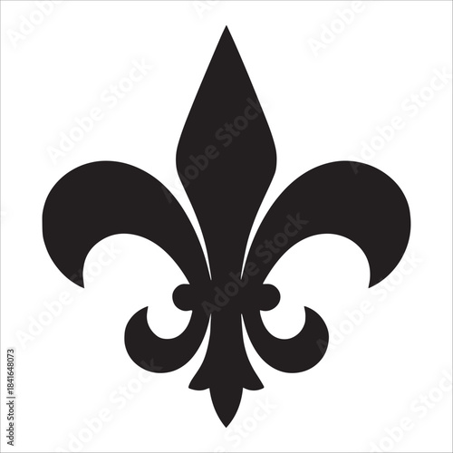 Fleur De Lis Silhouette Icon