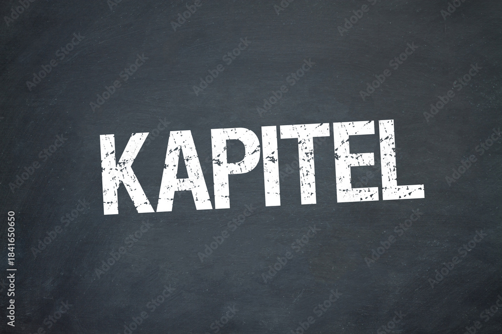 Fototapeta premium Kapitel