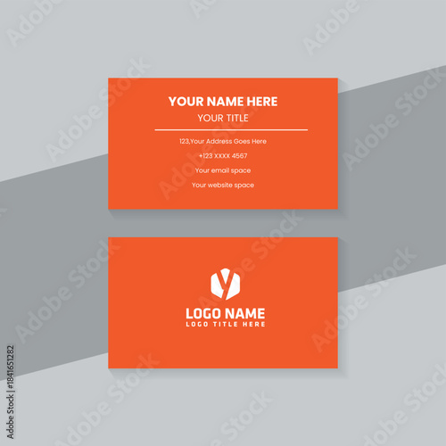 Modern design template with a clean layout and professional vector style