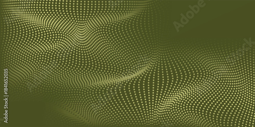 Abstract geen army abstract background with curve line for backdrop or presentation. Design vector ilustration. eps 10