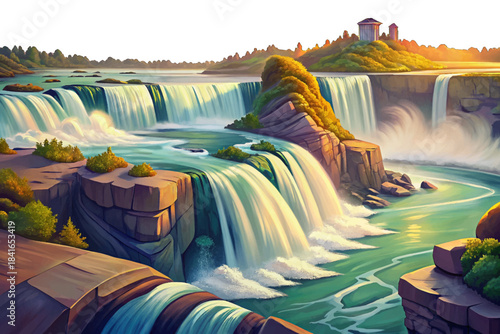 Niagara Falls delivers massive cascading water, rising mist, and incredible power, creating one of the world’s most recognizable natural landmarks visited by millions every year