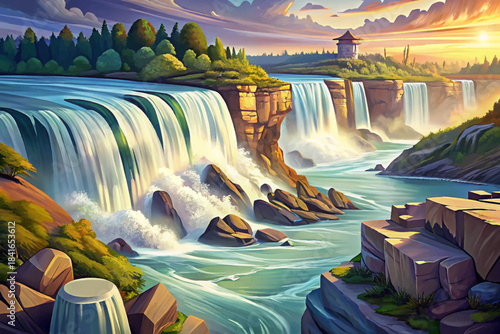 Niagara Falls delivers massive cascading water, rising mist, and incredible power, creating one of the world’s most recognizable natural landmarks visited by millions every year