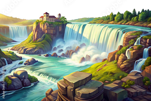 Niagara Falls delivers massive cascading water, rising mist, and incredible power, creating one of the world’s most recognizable natural landmarks visited by millions every year