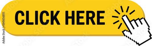 Click here button with hand cursor icon