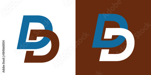 Letter D Logo icon vector illustration isolated Design