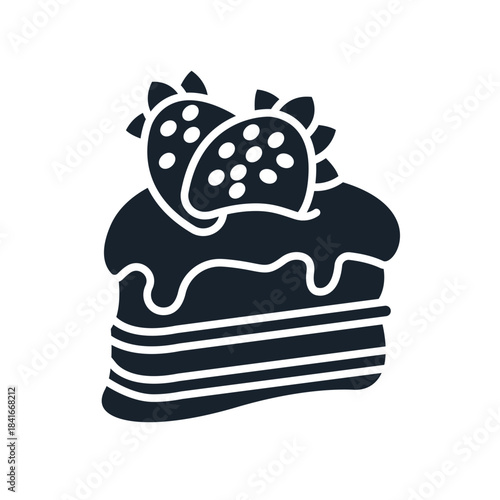 pancake icons minimalist flat style design, pancake Vector illustration  on white background