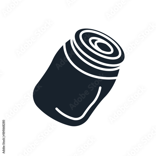 soda can icons minimalist flat style design, soda can  Vector illustration  on white background