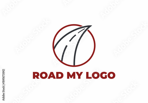 My Road Logo Vector Illustration