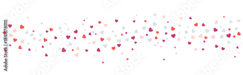 Herzchen Bordüre zum Valentinstag