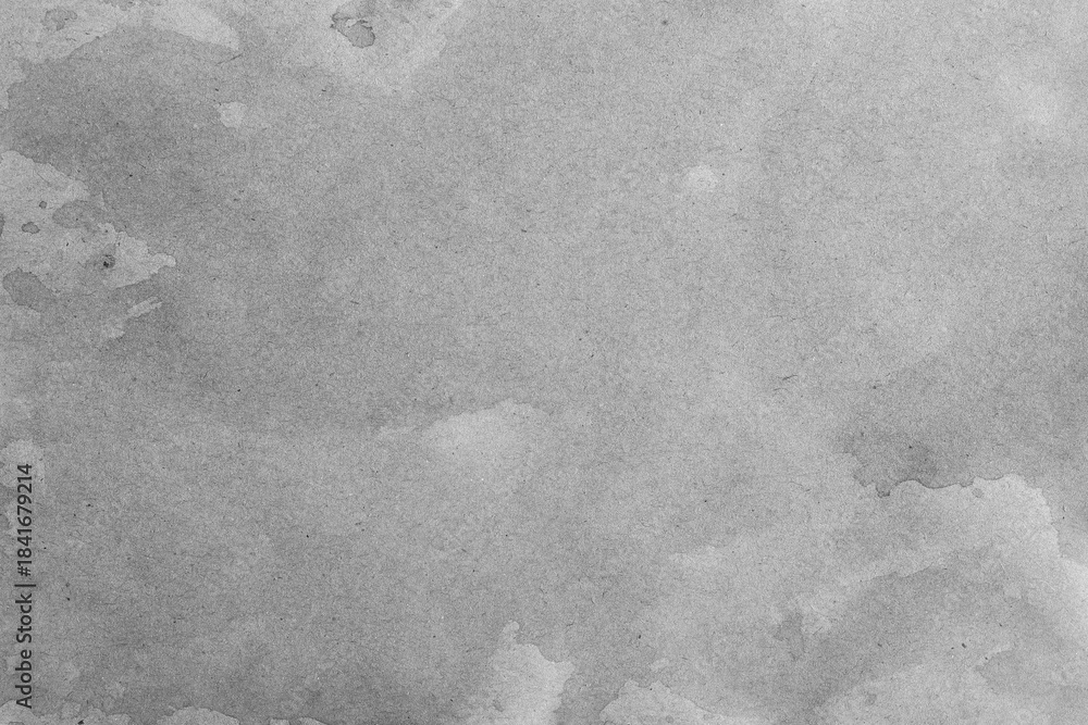 Naklejka premium Dark gray grunge wallpaper backdrop with stains