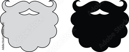  Santa beard icon