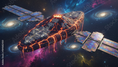 Fototapeta Naklejka Na Ścianę i Meble -  space ship