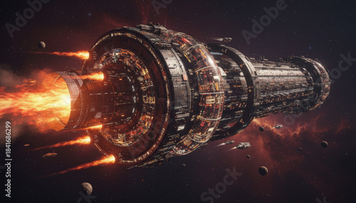 Fototapeta Naklejka Na Ścianę i Meble -  space ship