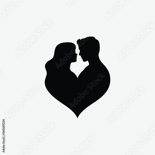 Discover a beautiful collection of high-quality Valentine Silhouette designs perfect for print, digital projects, cards, crafting, and creative artwork.