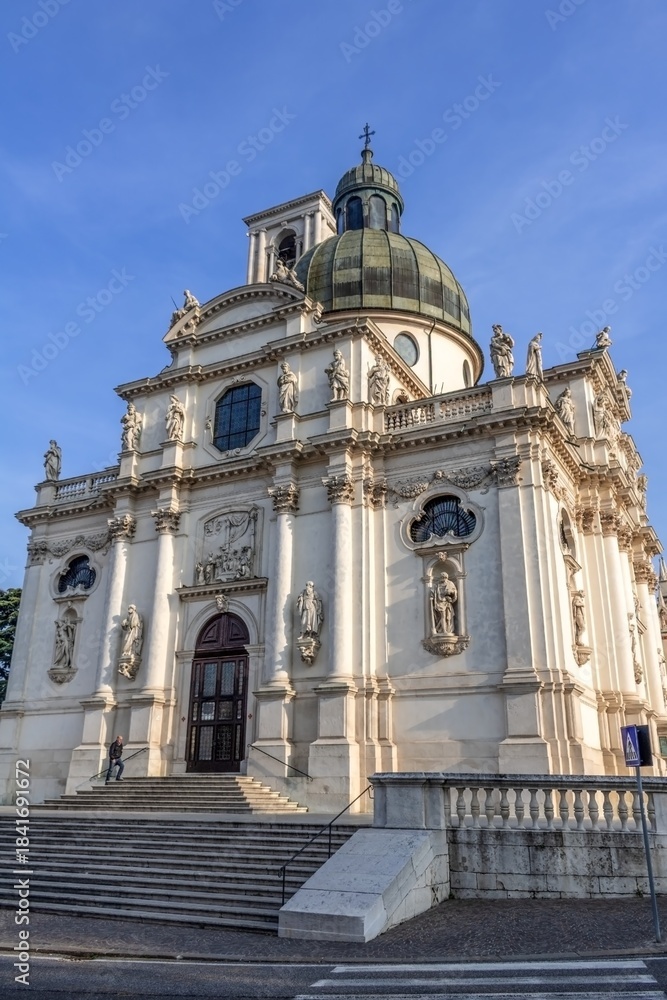 Naklejka premium vicenza, italien - santa maria di monte berico