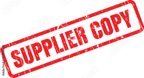 SUPPLIER COPY