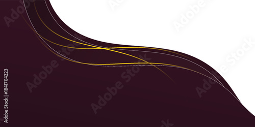 Luxury maroon abstract background. Abstract folded line in red maroon background. Suit for banner, backdrop, card, invitation, exhibition. modern, poster, flayer, eps10