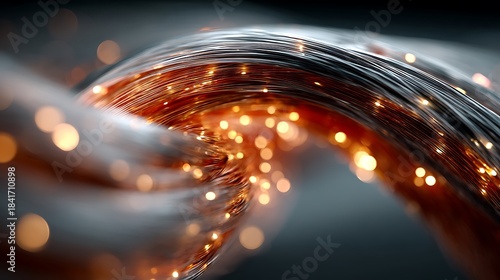 copper wire spiral macro industrial background wallpapers