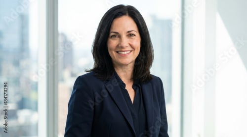 Confident Woman In Suit 2025 Office - Professional woman in a suit, by the office window. Representing leadership, success, confidence, ambition, and corporate excellence Free Download Confident Woman In Suit 2025 Office - Professional woman in a suit, by the office window. Representing leadership, success, confidence, ambition, and corporate excellence - GFXLoad