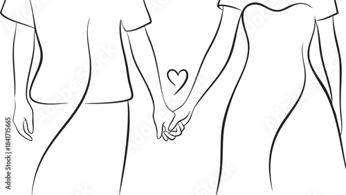 Capole love heart design with text elements