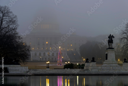 Cloud over the US Capitol