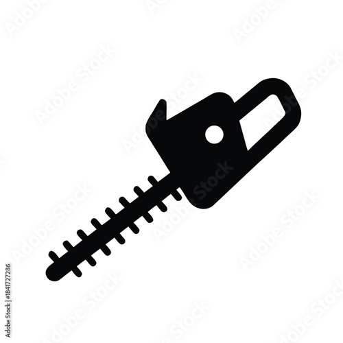 Modern Hedgetrimmer Icon for Gardening and Landscaping Equipment Needs