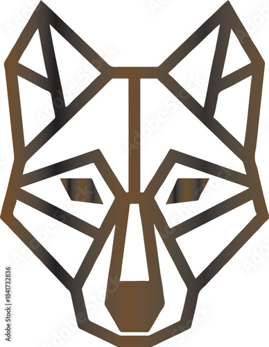 3d render of an abstract symbol made of cubes