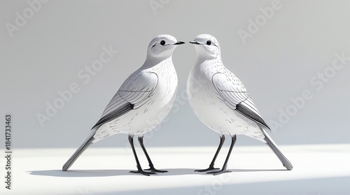 illustration of a couple of birds