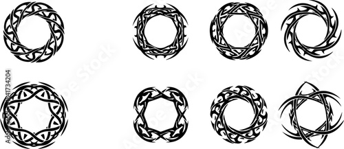 Tribal Flame Symbol Tattoo Bundle