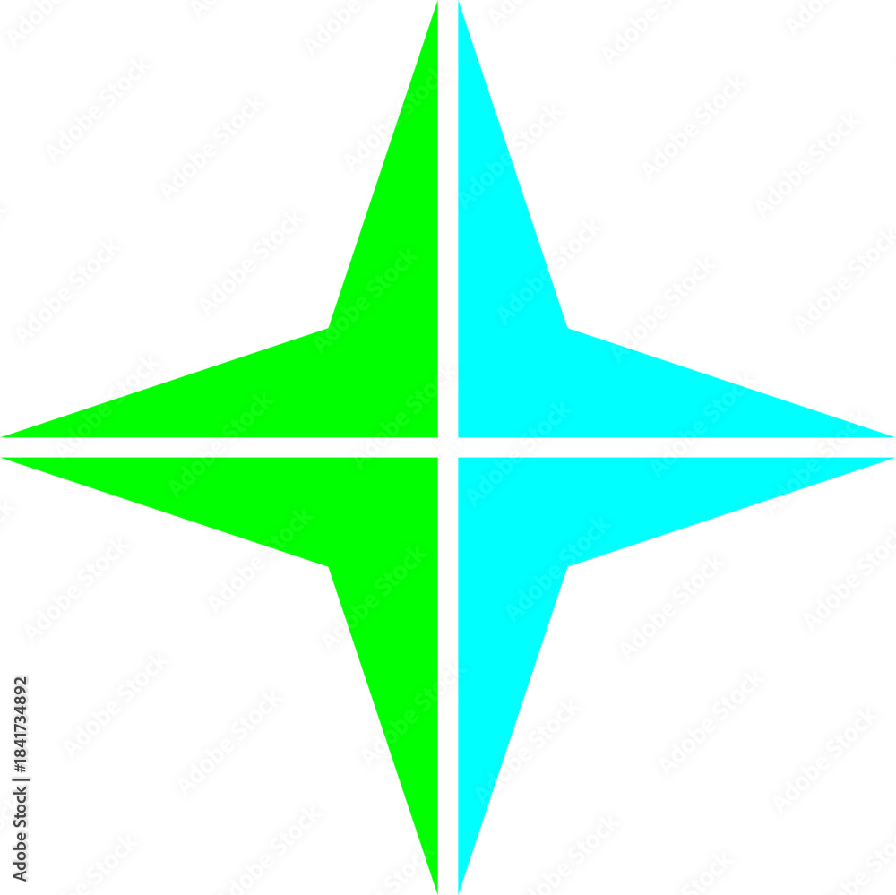 Obraz premium star illustration