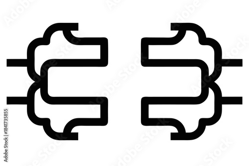 Black and white medical cross symbol icon sign vector illustration on hand up gesture