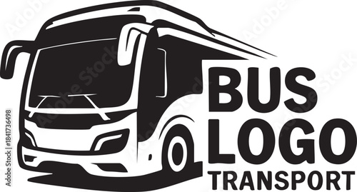 Modern Bus Logo Design for Transport and Travel Industry