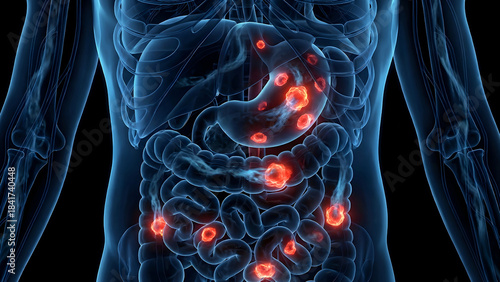 Nuclear Medicine Visualization of PRRT Therapy: Lutetium-177 Accumulating in Stomach and Intestinal Neuroendocrine Tumor 