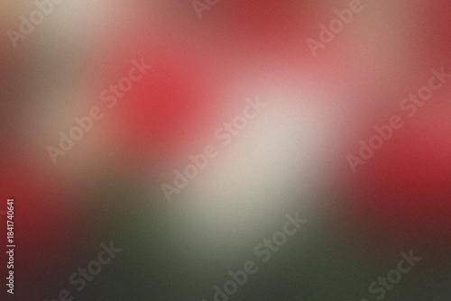 Abstract Grainy Red Green Texture Background Surface