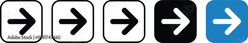 Forward Arrow Icons A Collection of Navigation and Directional Symbols