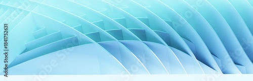 Abstract stripes, wallpaper background 3D rendering