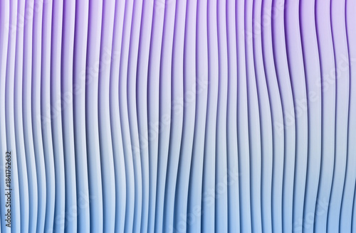 Abstract stripes, wallpaper background 3D rendering