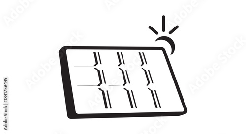 Solar Panel Installation Illustrating Renewable Energy Technology for Clean Power.