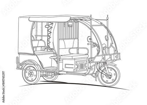 Auto Rickshaw Line Art Multiple Views of Tuk Tuk Vector Illustration,
CNG Three Wheeler Outline Drawing Front, Side, and Rear Views,
Detailed Tuk Tuk Vector Auto Rickshaw Minimal Line Artwork.