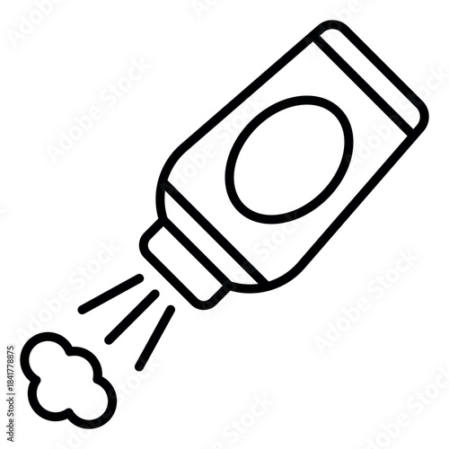 Baby Powder Icon Template – Child Care Illustration