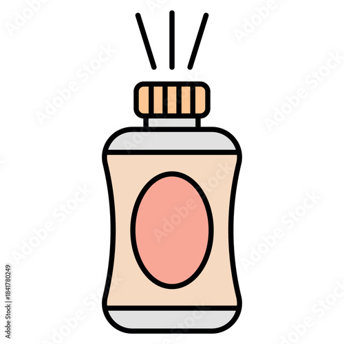 Baby Powder Icon Template – Child Care Illustration