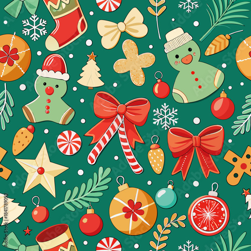 seamless christmas pattern