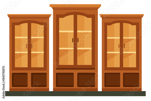 set of wooden doors